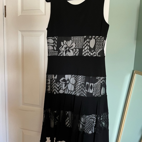 Joseph Ribkoff black dress. - Picture 2 of 5